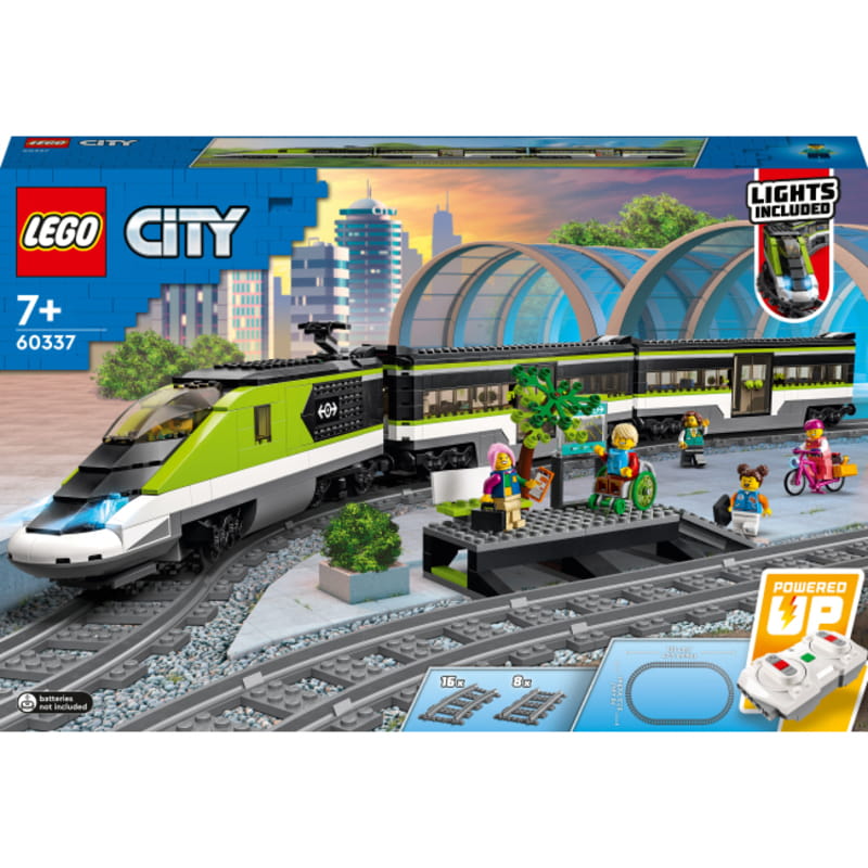 Конструктор LEGO City Trains Пасажирський потяг-експрес (60337)