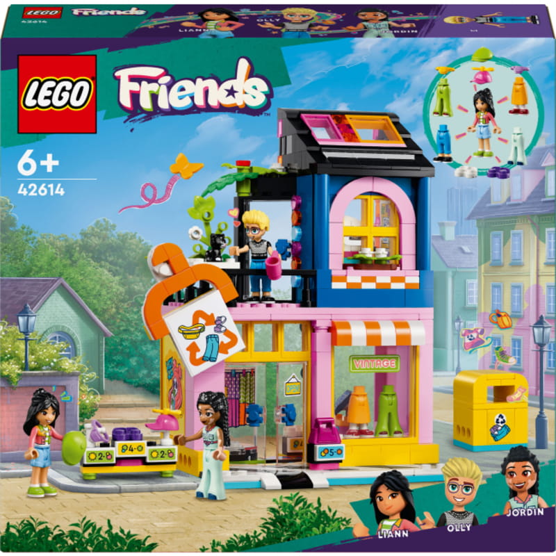 Конструктор LEGO Friends Крамниця вінтажного одягу (42614)