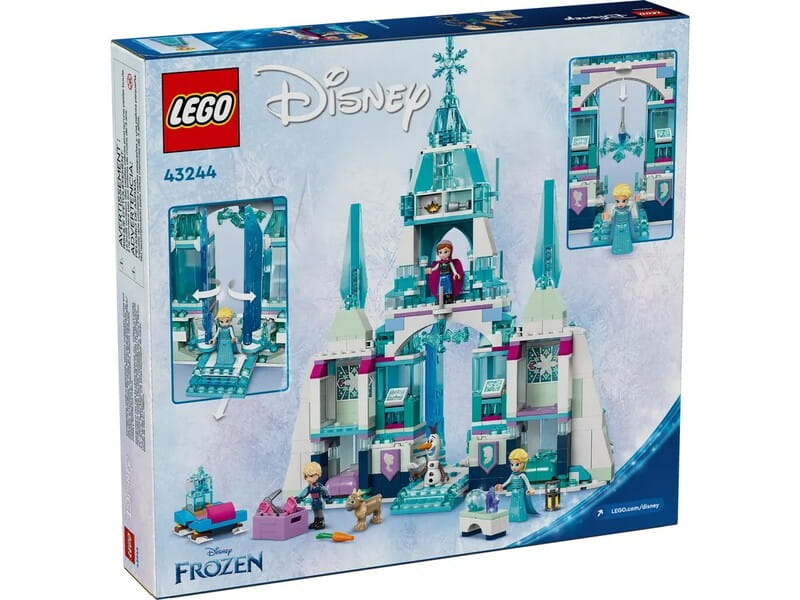 Конструктор LEGO Disney Крижаний палац Ельзи (43244)