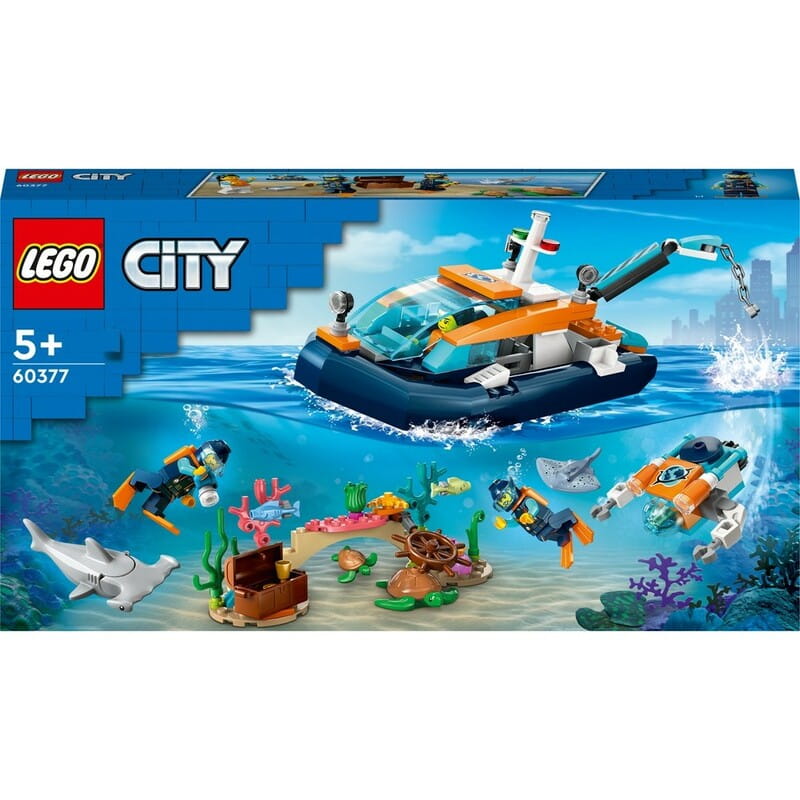 Конструктор LEGO City Исследовательская подлодка (60377)