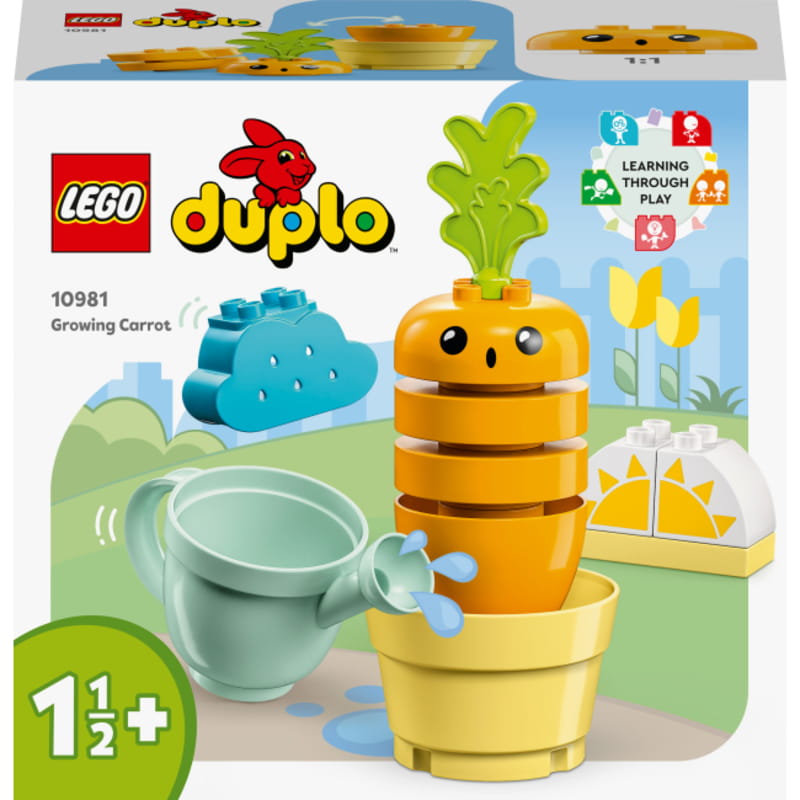 Конструктор LEGO Duplo My First Морковь на грядке (10981)