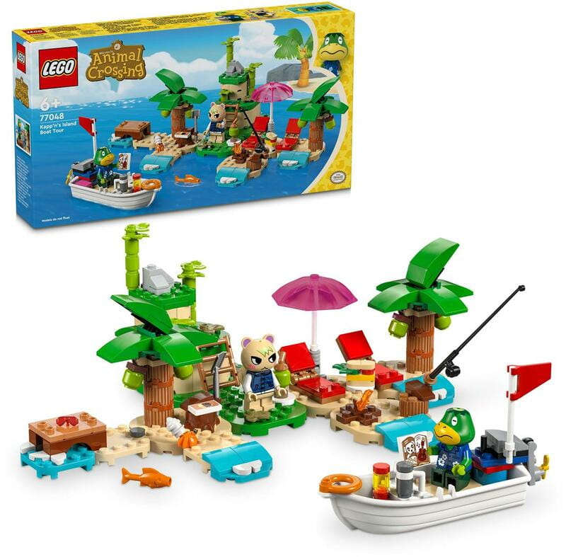 Конструктор LEGO Animal Crossing Островная экскурсия Kapp`n на лодке (77048)