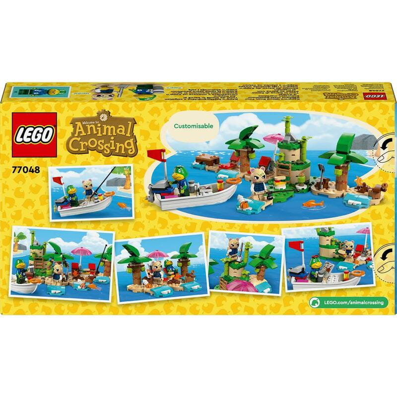 Конструктор LEGO Animal Crossing Острівна екскурсія Kapp`n на човні (77048)