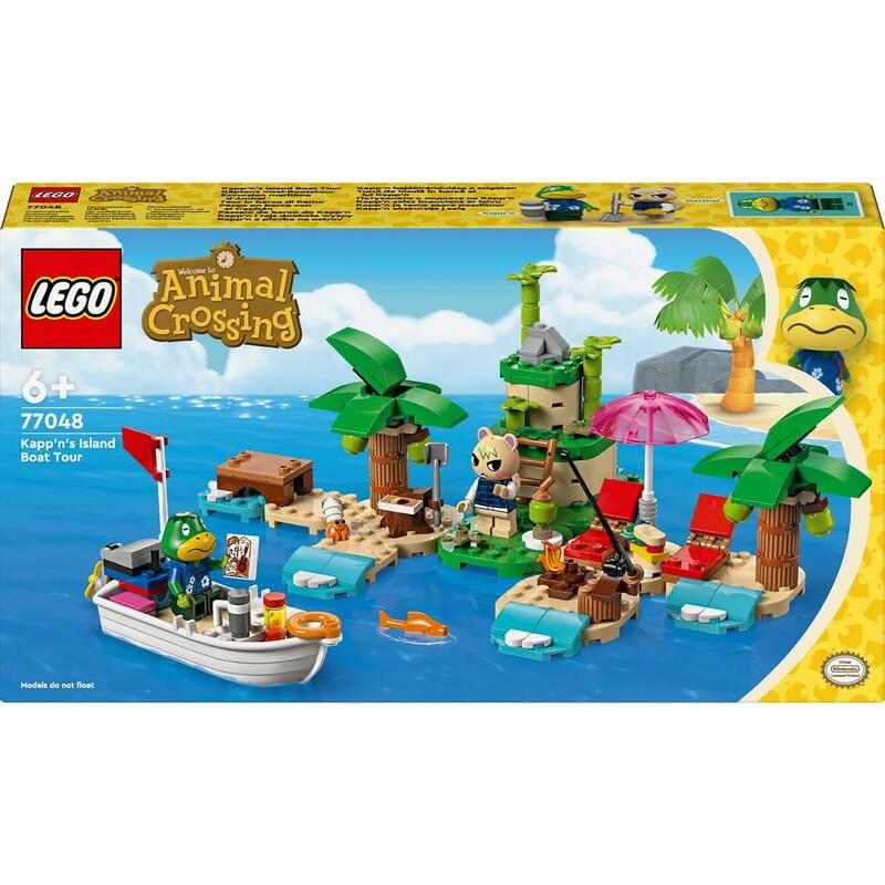 Конструктор LEGO Animal Crossing Островная экскурсия Kapp`n на лодке (77048)