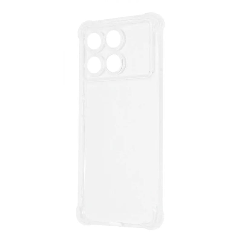 Чохол-накладка WXD Silicone HQ для Xiaomi Poco X6 Pro 5G Transparent