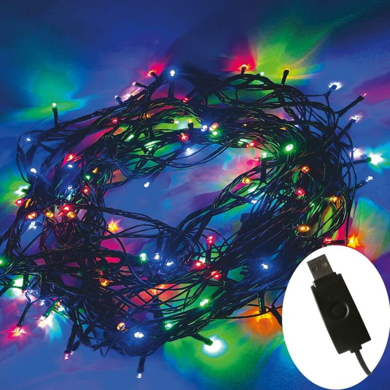 Светодиодная гирлянда ColorWay (CW-G-200L20UMC) 200LED, 20м, 8 функций