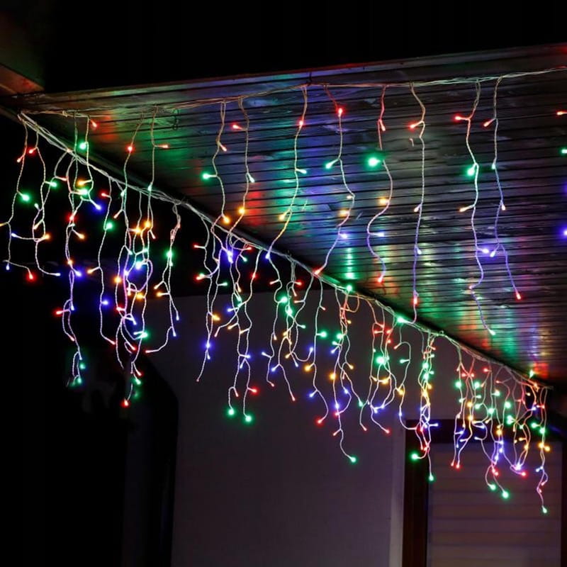 Светодиодная гирлянда ColorWay (CW-GF-100L36UWW) бахрома 100LED, 3мx0.6м, теплый цвет USB