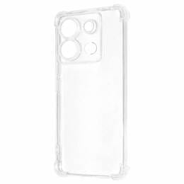 Чохол-накладка WXD Silicone HQ для Xiaomi Redmi Note 13 Pro 5G/Poco X6 5G Transparent