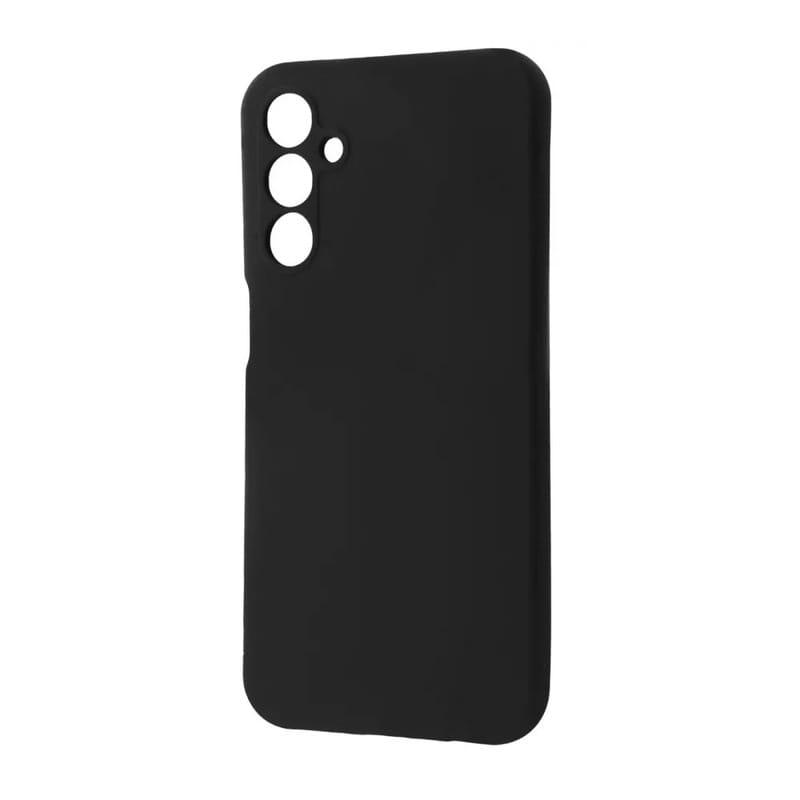 Чeхол-накладка Wave Full Silicone Cover для Samsung Galaxy A15 4G SM-A155/A15 5G SM-A156 Black