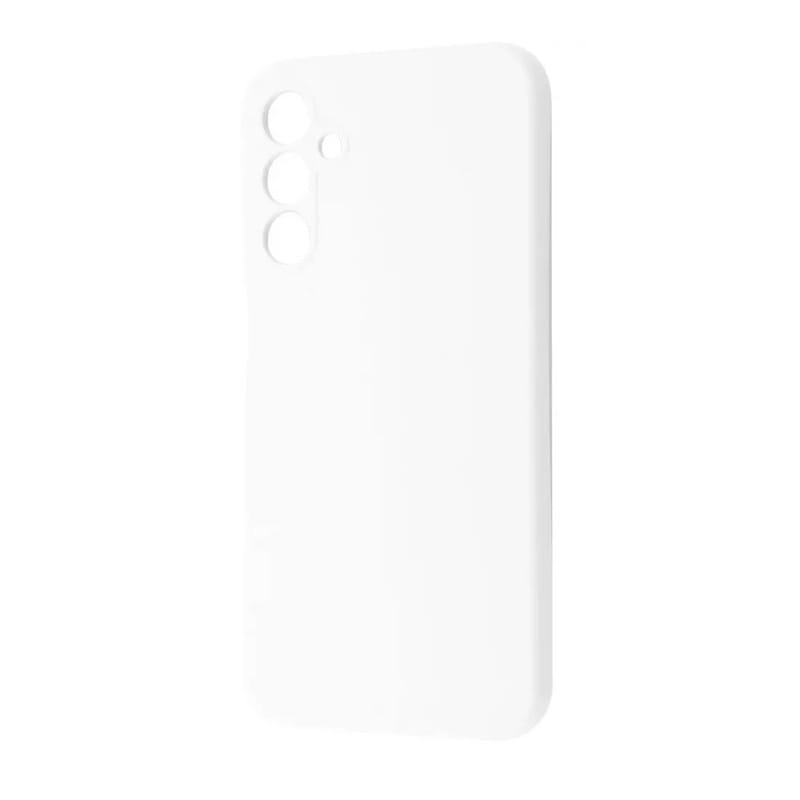 Чохол-накладка Wave Full Silicone Cover для Samsung Galaxy A15 4G SM-A155/A15 5G SM-A156 White