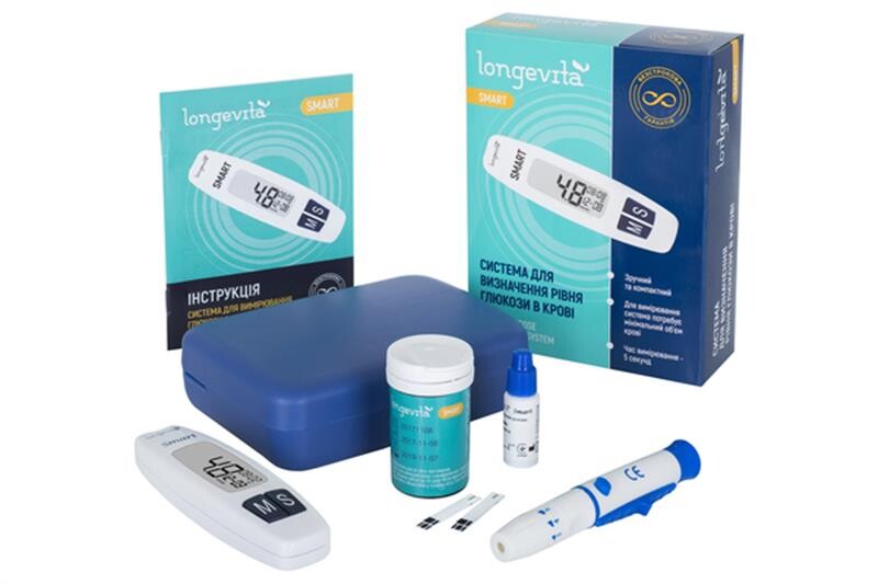 Глюкометр Longevita Smart