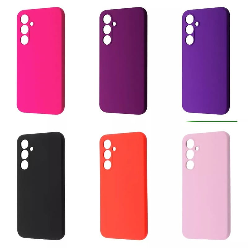 Чохол-накладка Wave Full Silicone Cover для Samsung Galaxy A55 SM-A556 Midnight Blue