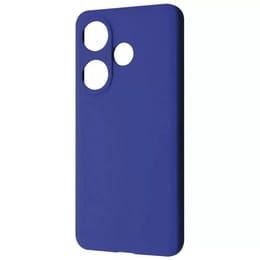 Чeхол-накладка Wave Full Silicone Cover для Xiaomi Poco F6/Redmi Turbo 3 Midnight Blue