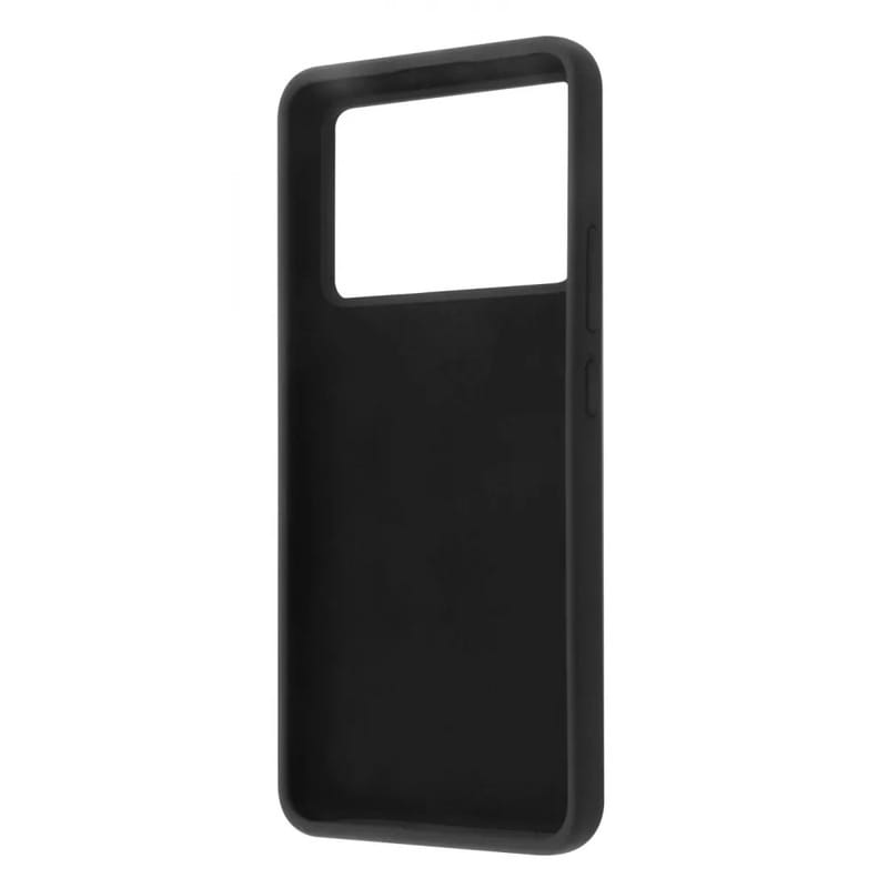 Чeхол-накладка Wave Full Silicone Cover для Xiaomi Poco X6 Pro 5G Black