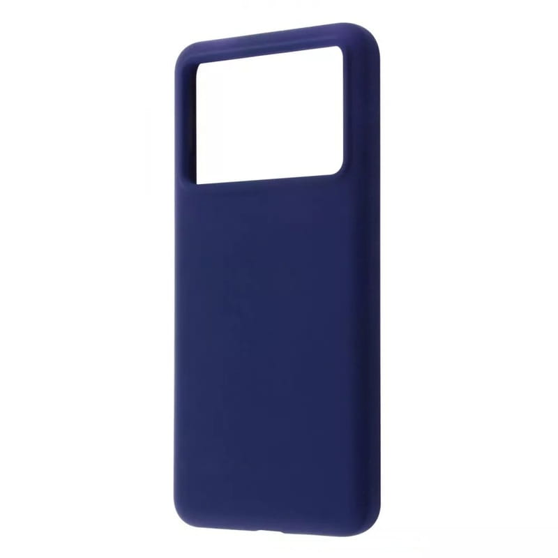 Чeхол-накладка Wave Full Silicone Cover для Xiaomi Poco X6 Pro 5G Midnight Blue