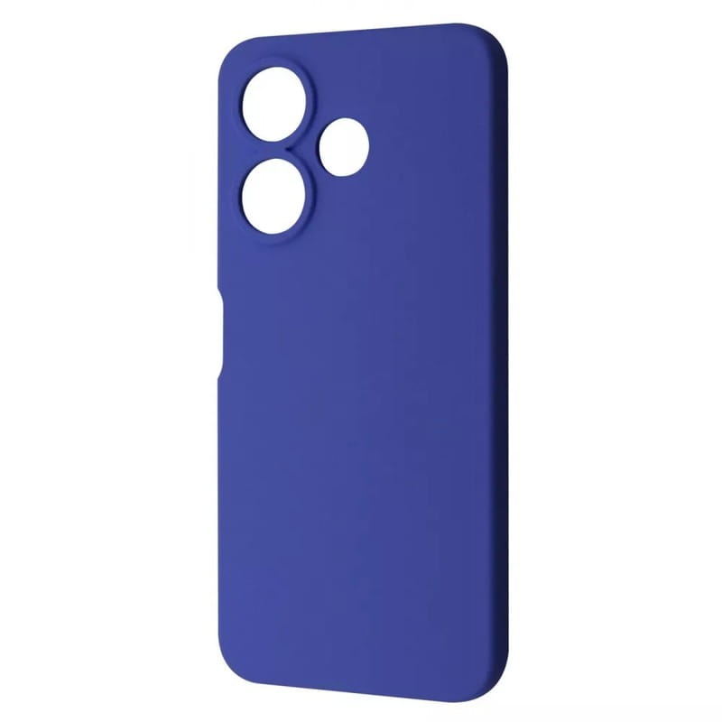 Чeхол-накладка Wave Full Silicone Cover для Xiaomi Redmi 13 4G/Poco M6 4G/Note 13R Midnight Blue