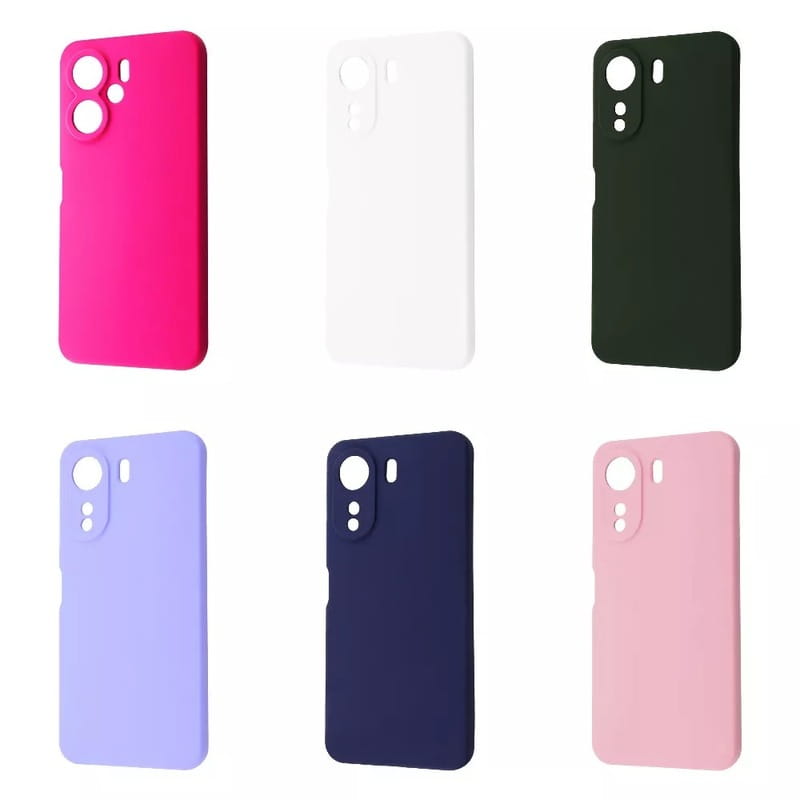 Чeхол-накладка Wave Full Silicone Cover для Xiaomi Redmi 13C 4G/Poco C65 White