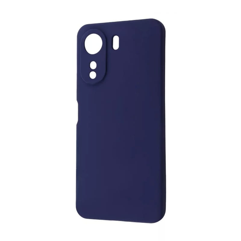 Чeхол-накладка Wave Full Silicone Cover для Xiaomi Redmi 13C 4G/Poco C65 Midnight Blue