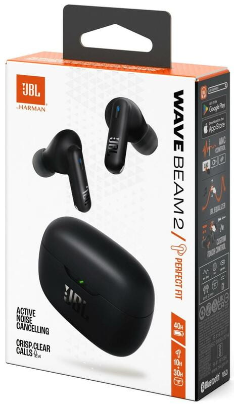 Bluetooth-гарнитура JBL Wave Beam 2 Black (JBLWBEAM2BLK)