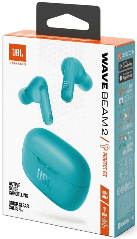 Bluetooth-гарнитура JBL Wave Beam 2 Blue (JBLWBEAM2BLU)