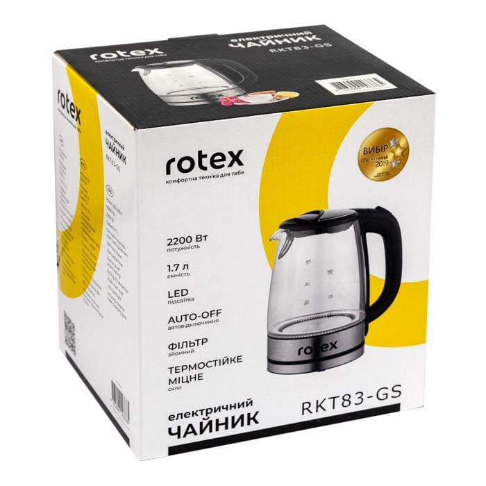 Електрочайник Rotex RKT83-GS