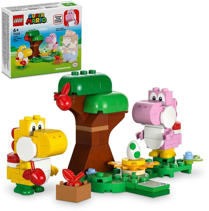 Конструктор LEGO Super Mario Прекрасний ліс Yoshi. Додатковий набір (71428)