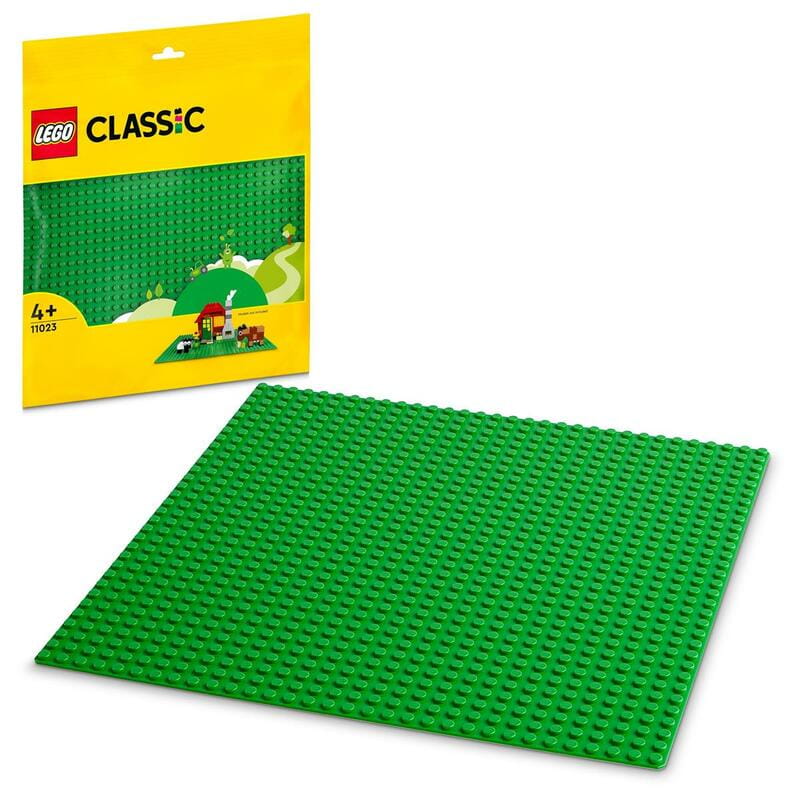 Конструктор LEGO Classic Базова пластина зеленого кольору (11023)