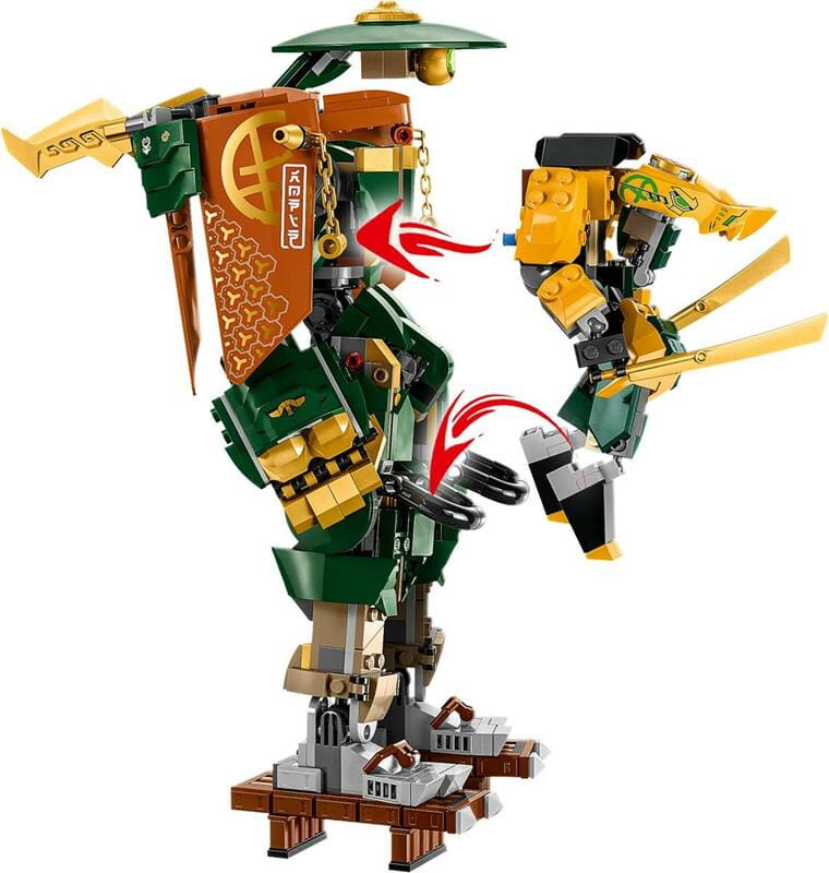 Конструктор LEGO Ninjago Командні роботи ніндзя Ллойда й Арін (71794)