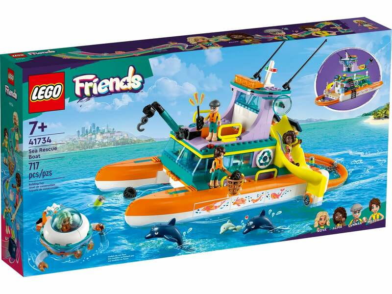 Конструктор LEGO Friends Лодка морской спасательной бригады (41734)