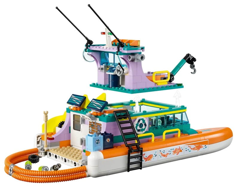 Конструктор LEGO Friends Човен морської рятувальної бригади (41734)