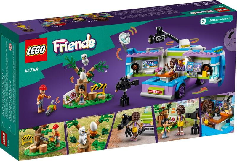 Конструктор LEGO Friends Фургон новостной редакции (41749)