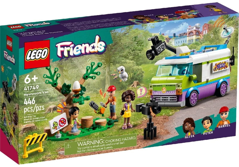 Конструктор LEGO Friends Фургон редакції новин (41749)