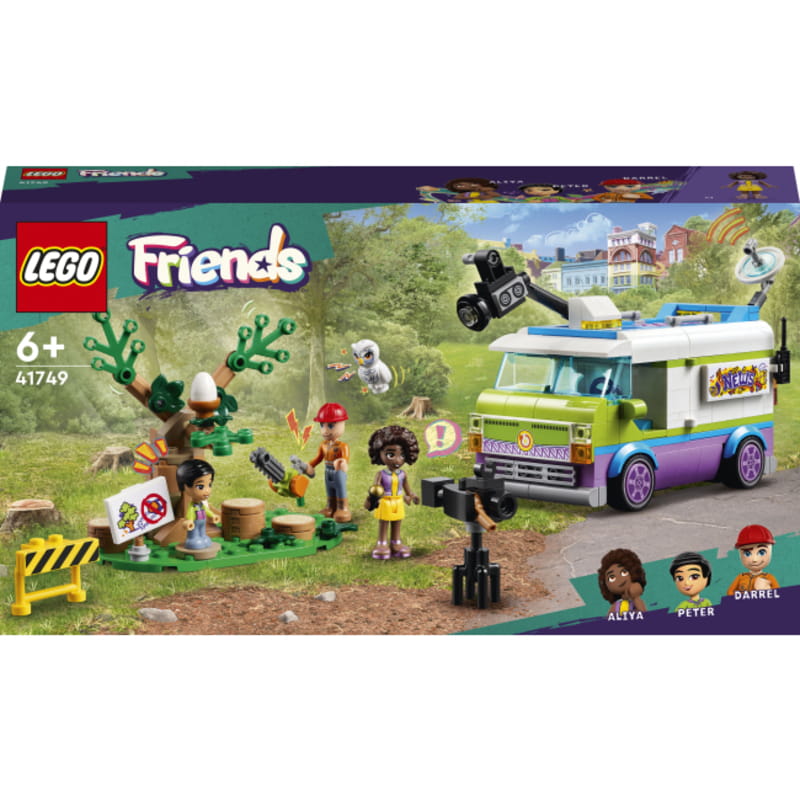 Конструктор LEGO Friends Фургон редакції новин (41749)