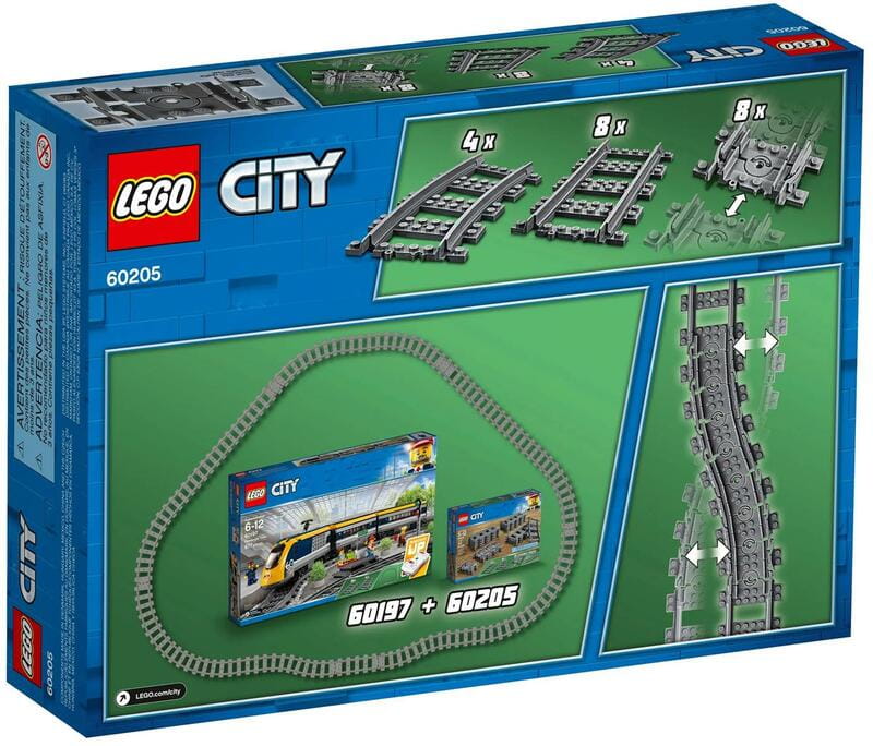 Конструктор LEGO City Рельсы (60205)