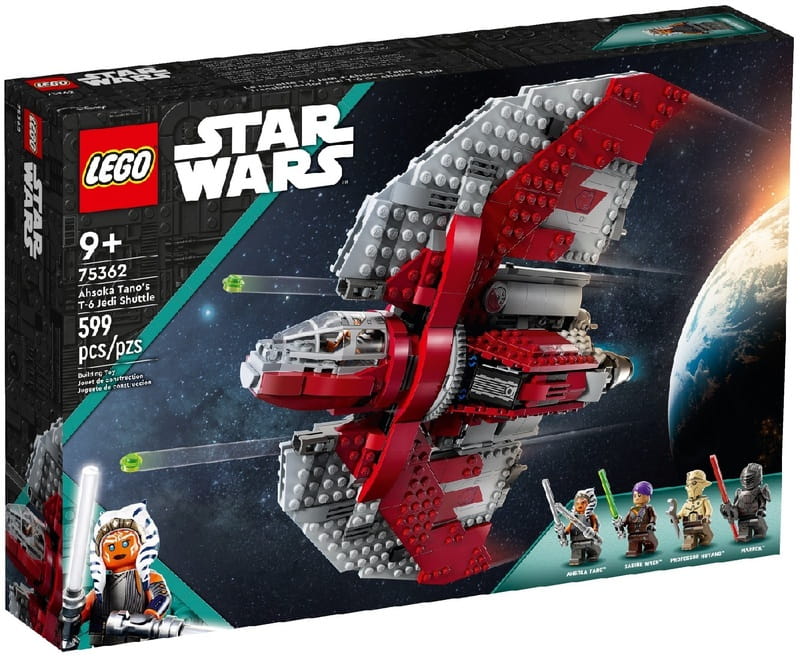 Конструктор LEGO Star Wars Шаттл джедаев T-6 Асоки Тано (75362)