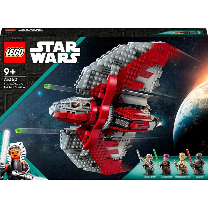 Конструктор LEGO Star Wars Шаттл джедаев T-6 Асоки Тано (75362)