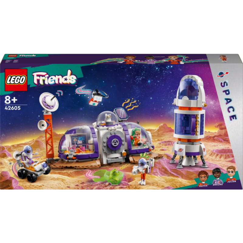 Конструктор LEGO Friends Космическая база на Марсе и ракета (42605)