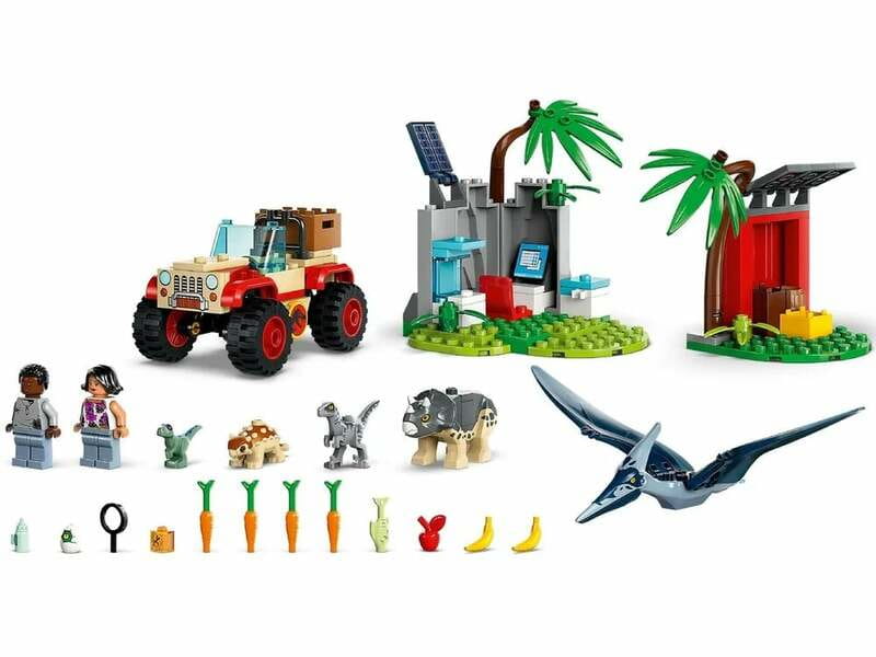 Конструктор LEGO Jurassic World Центр порятунку малюків динозаврів (76963)