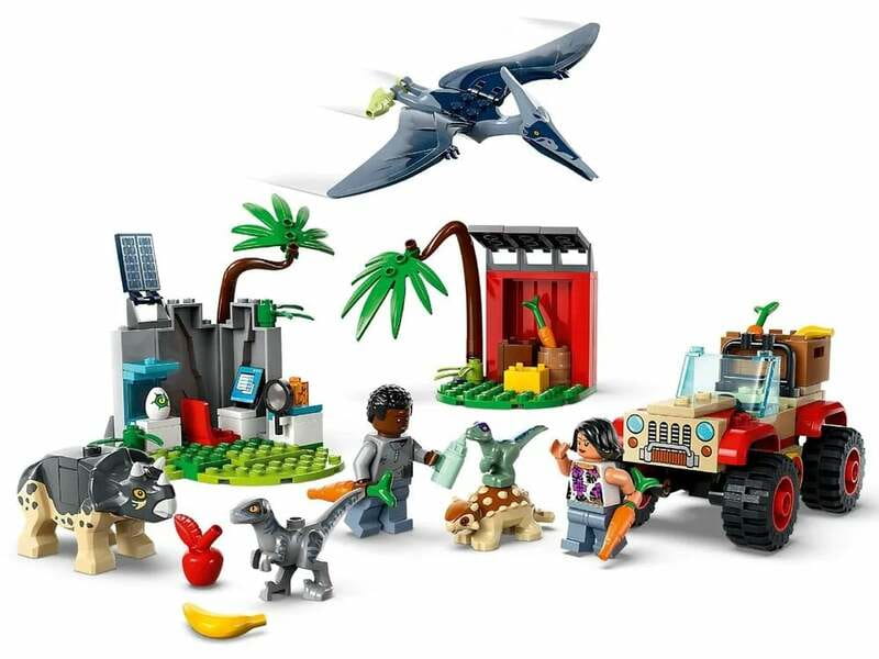 Конструктор LEGO Jurassic World Центр спасения малышей динозавров (76963)