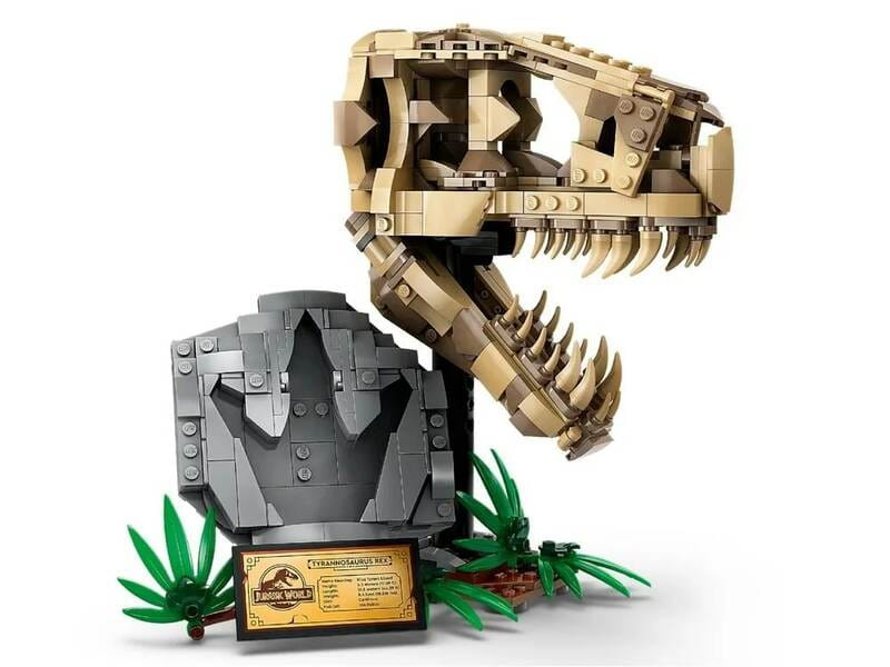 Конструктор LEGO Jurassic World Окаменелости динозавров: череп тиранозавра (76964)