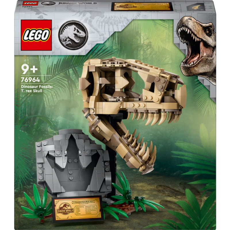 Конструктор LEGO Jurassic World Окаменелости динозавров: череп тиранозавра (76964)