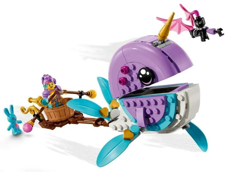 Конструктор LEGO DREAMZzz Повітряна куля Ізі «Нарвал» (71472)
