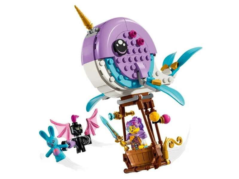 Конструктор LEGO DREAMZzz Повітряна куля Ізі «Нарвал» (71472)