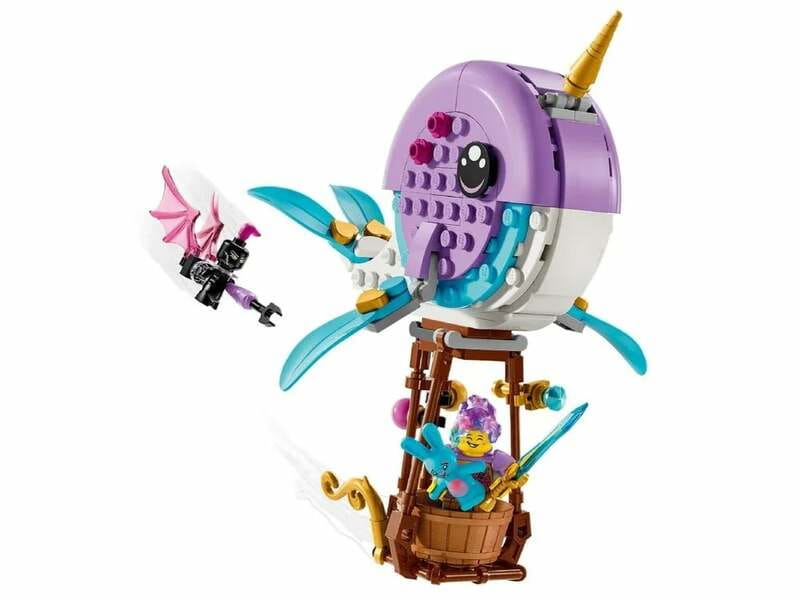 Конструктор LEGO DREAMZzz Повітряна куля Ізі «Нарвал» (71472)