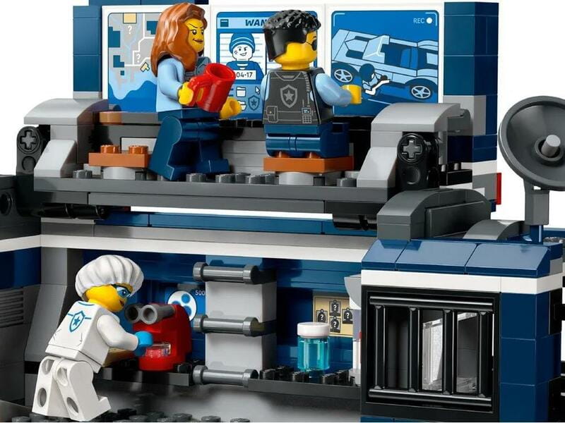 Конструктор LEGO City Пересувна поліцейська криміналістична лабораторія (60418)