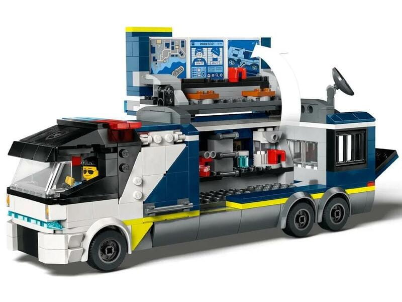 Конструктор LEGO City Пересувна поліцейська криміналістична лабораторія (60418)