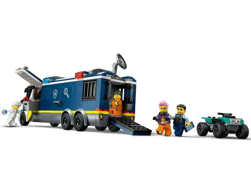 Конструктор LEGO City Пересувна поліцейська криміналістична лабораторія (60418)