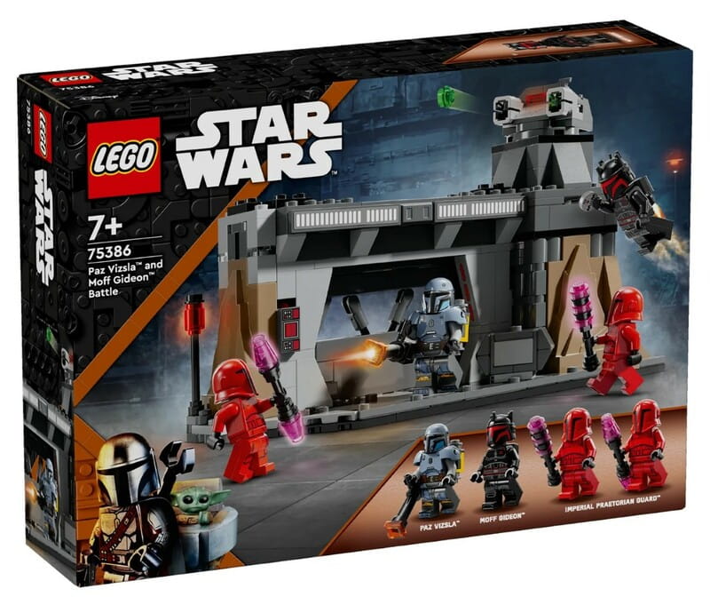 Конструктор LEGO STAR WARS Бой «Паз Визсла и Мофф Ґидеон» (75386)