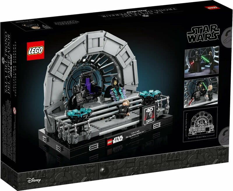 Конструктор LEGO Star Wars Диорама «Тронный зал императора» (75352)