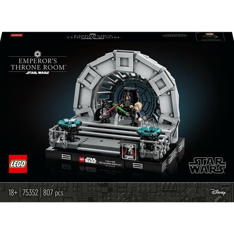 Конструктор LEGO Star Wars Диорама «Тронный зал императора» (75352)